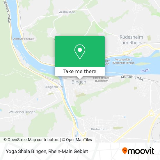 Карта Yoga Shala Bingen
