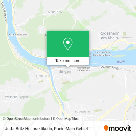 Карта Jutta Britz Heilpraktikerin