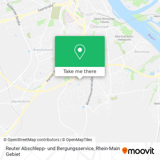 Reuter Abschlepp- und Bergungsservice map