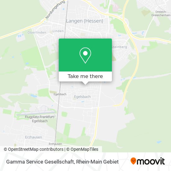 Gamma Service Gesellschaft map