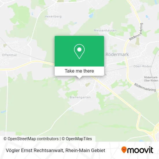Карта Vögler Ernst Rechtsanwalt