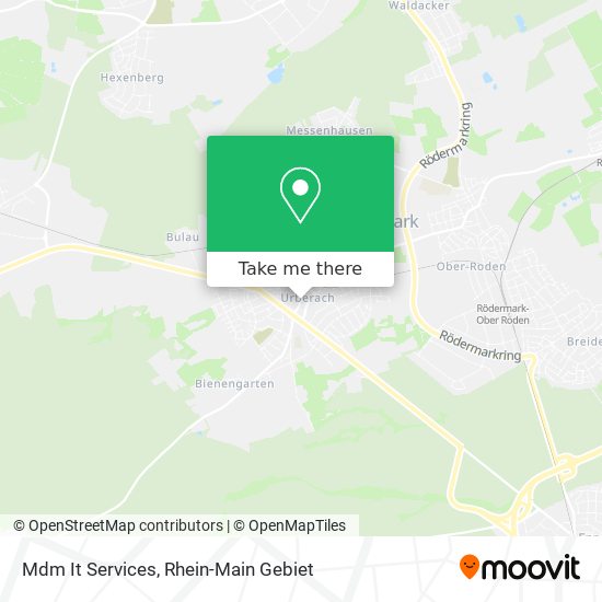 Mdm It Services map