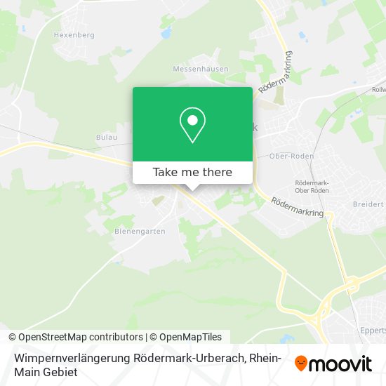 Wimpernverlängerung Rödermark-Urberach map