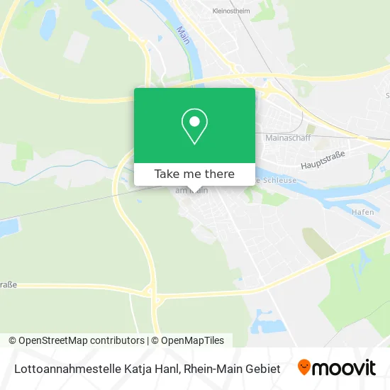 Карта Lottoannahmestelle Katja Hanl