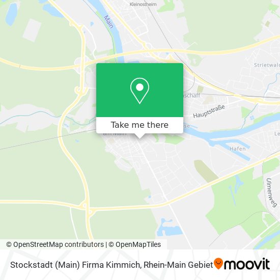 Stockstadt (Main) Firma Kimmich map