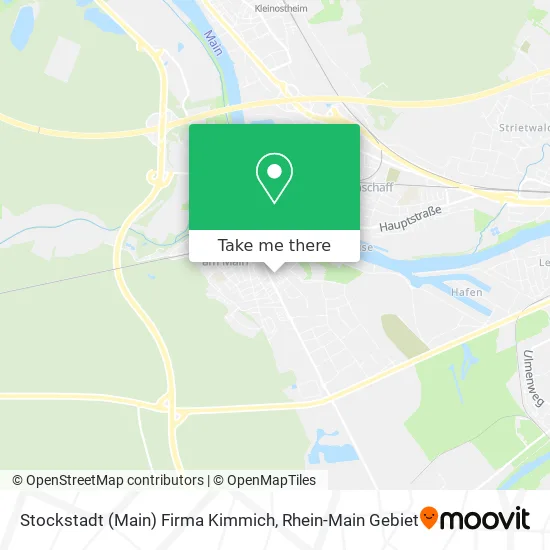 Карта Stockstadt (Main) Firma Kimmich