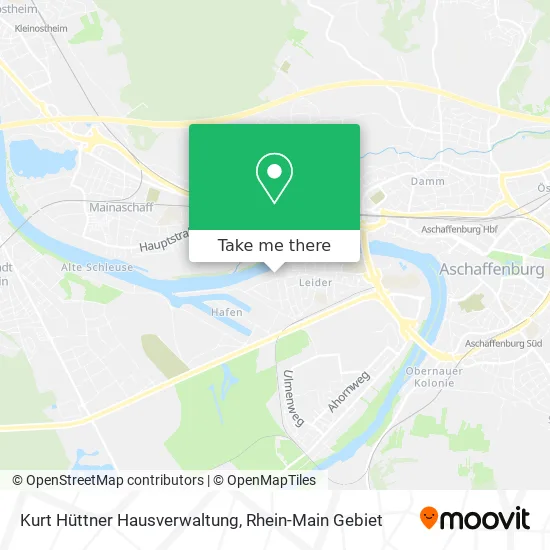 Карта Kurt Hüttner Hausverwaltung