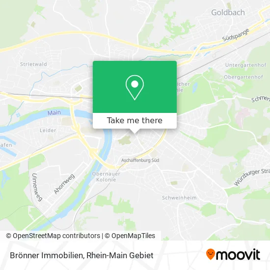 Карта Brönner Immobilien