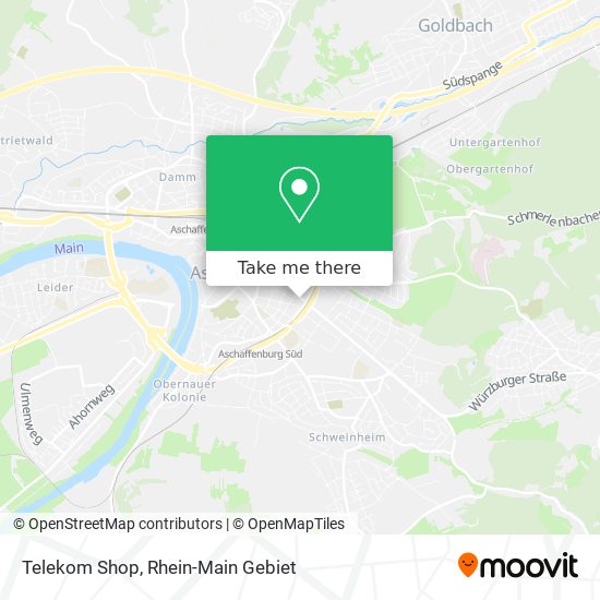 Telekom Shop map