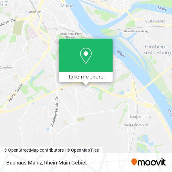 Карта Bauhaus Mainz