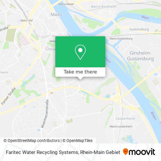 Faritec Water Recycling Systems map