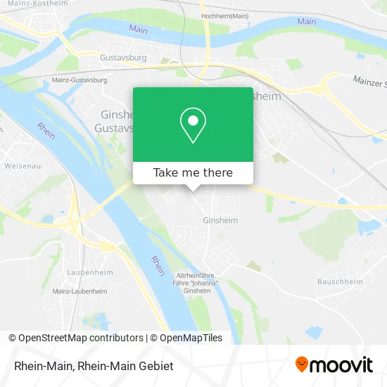 Карта Rhein-Main