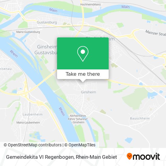 Gemeindekita VI Regenbogen map