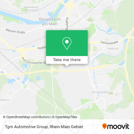 Карта Tgm Automotive Group