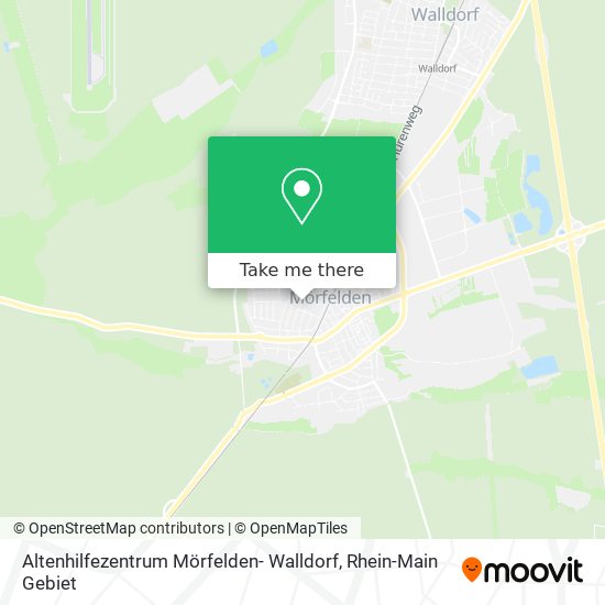 Altenhilfezentrum Mörfelden- Walldorf map