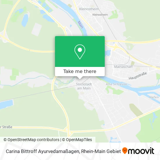 Карта Carina Bittroff Ayurvedamaßagen