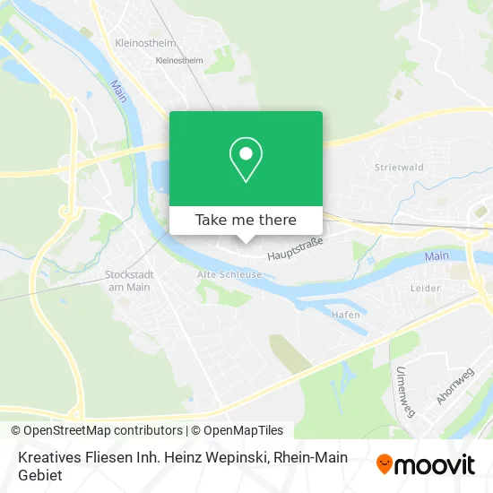 Карта Kreatives Fliesen Inh. Heinz Wepinski