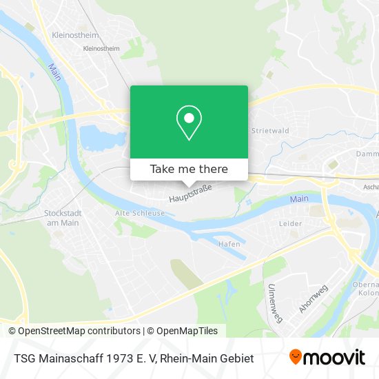 TSG Mainaschaff 1973 E. V map