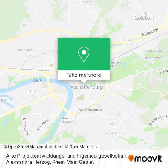 Карта Arte Projektentwicklungs- und Ingenieurgesellschaft Aleksandra Herzog