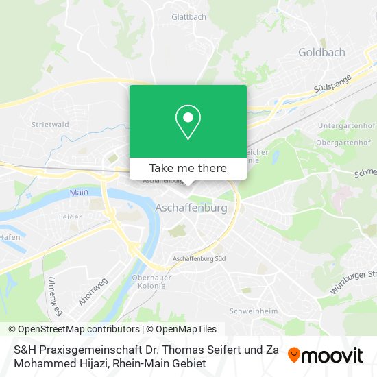 S&H Praxisgemeinschaft Dr. Thomas Seifert und Za Mohammed Hijazi map