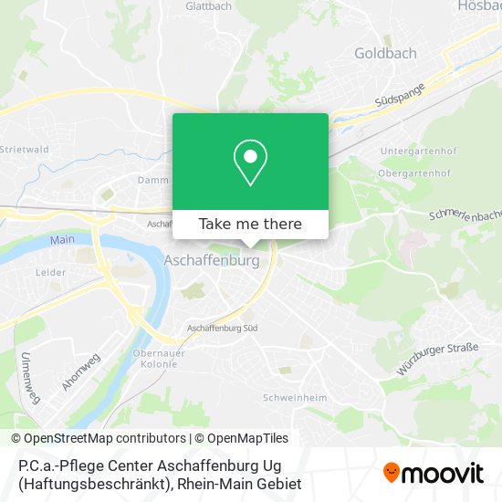 Карта P.C.a.-Pflege Center Aschaffenburg Ug (Haftungsbeschränkt)