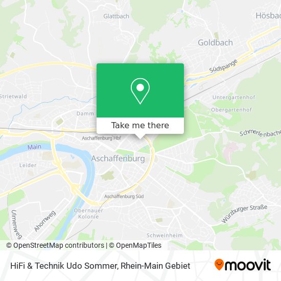 HiFi & Technik Udo Sommer map