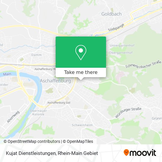 Kujat Dienstleistungen map