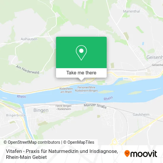 Карта Vitafen - Praxis für Naturmedizin und Irisdiagnose