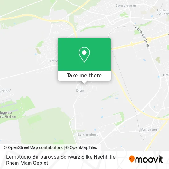 Карта Lernstudio Barbarossa Schwarz Silke Nachhilfe