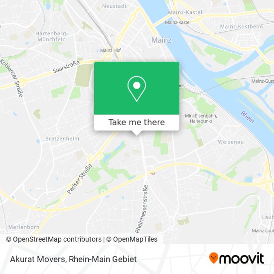 Карта Akurat Movers