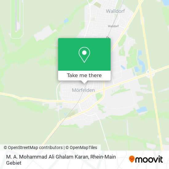 M. A. Mohammad Ali Ghalam Karan map