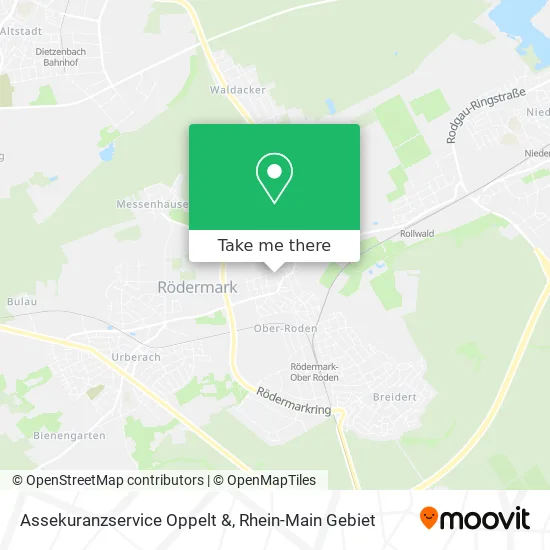 Карта Assekuranzservice Oppelt &