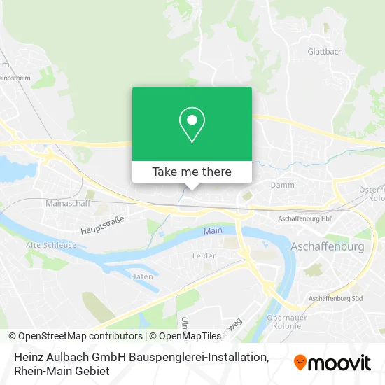 Карта Heinz Aulbach GmbH Bauspenglerei-Installation