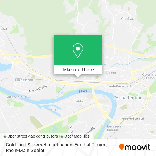 Карта Gold- und Silberschmuckhandel Farid al-Timimi