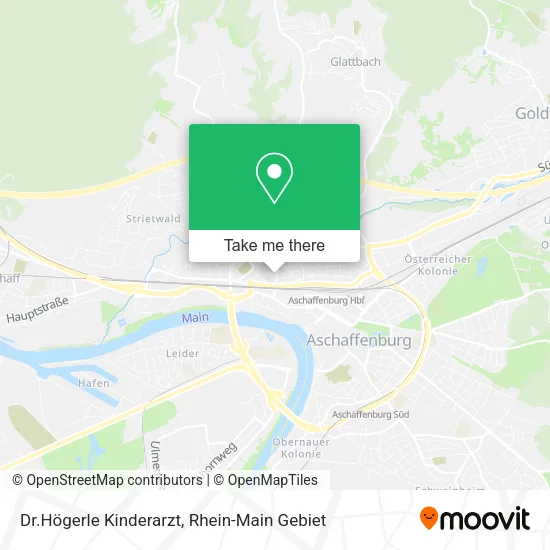 Карта Dr.Högerle Kinderarzt