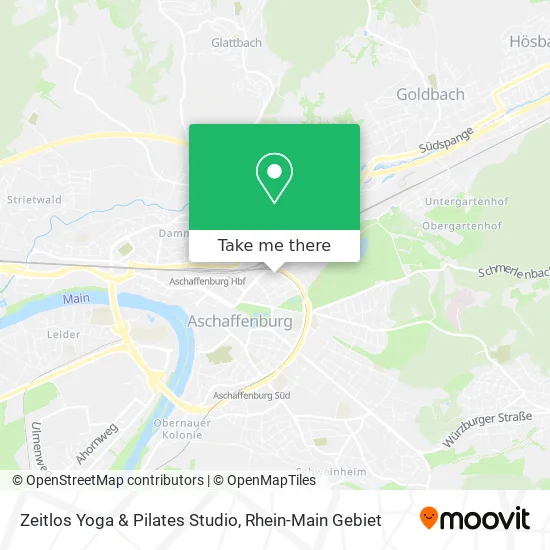 Карта Zeitlos Yoga & Pilates Studio