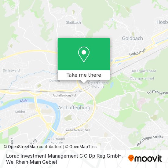 Карта Lorac Investment Management C O Dp Reg GmbH, We