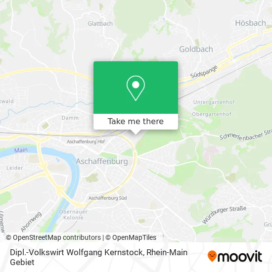 Карта Dipl.-Volkswirt Wolfgang Kernstock