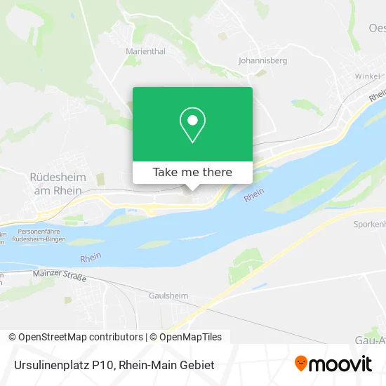 Карта Ursulinenplatz P10