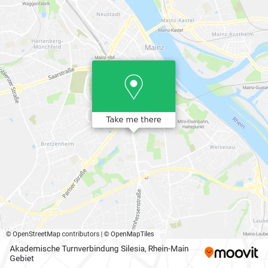 Карта Akademische Turnverbindung Silesia