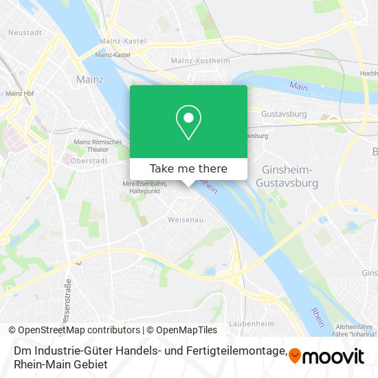 Dm Industrie-Güter Handels- und Fertigteilemontage map