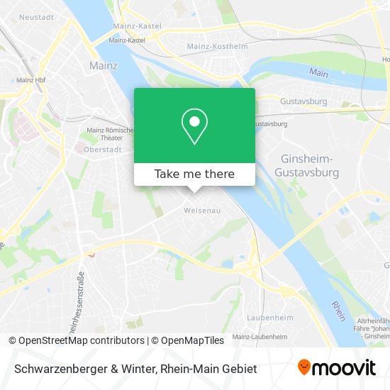 Карта Schwarzenberger & Winter