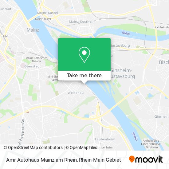 Amr Autohaus Mainz am Rhein map