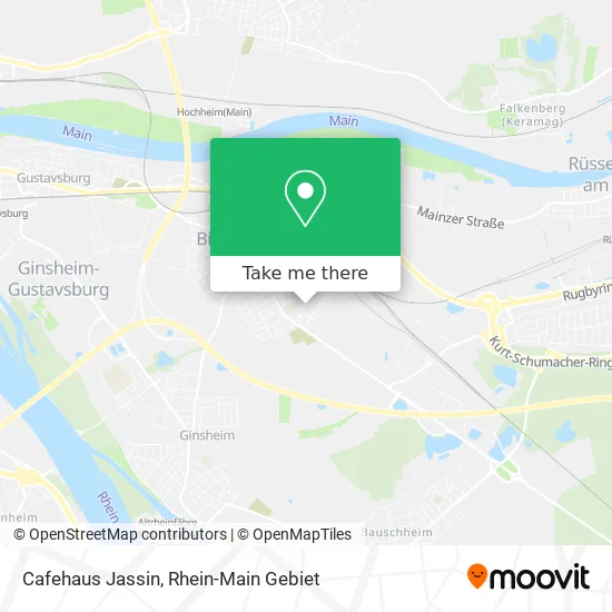 Карта Cafehaus Jassin