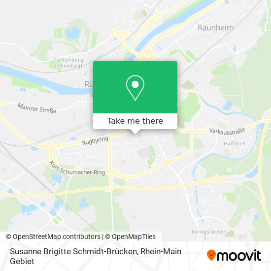 Susanne Brigitte Schmidt-Brücken map