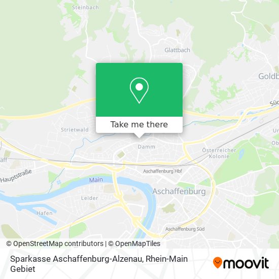 Sparkasse Aschaffenburg-Alzenau map