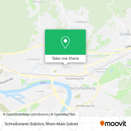 Schreibwaren Babilon map