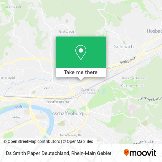 Ds Smith Paper Deutschland map