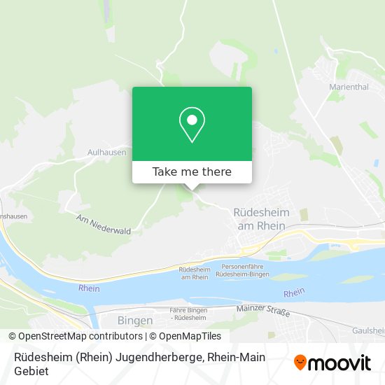 Rüdesheim (Rhein) Jugendherberge map