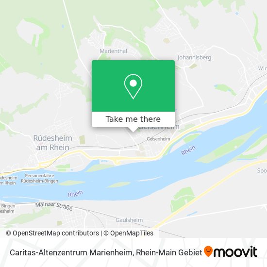 Caritas-Altenzentrum Marienheim map